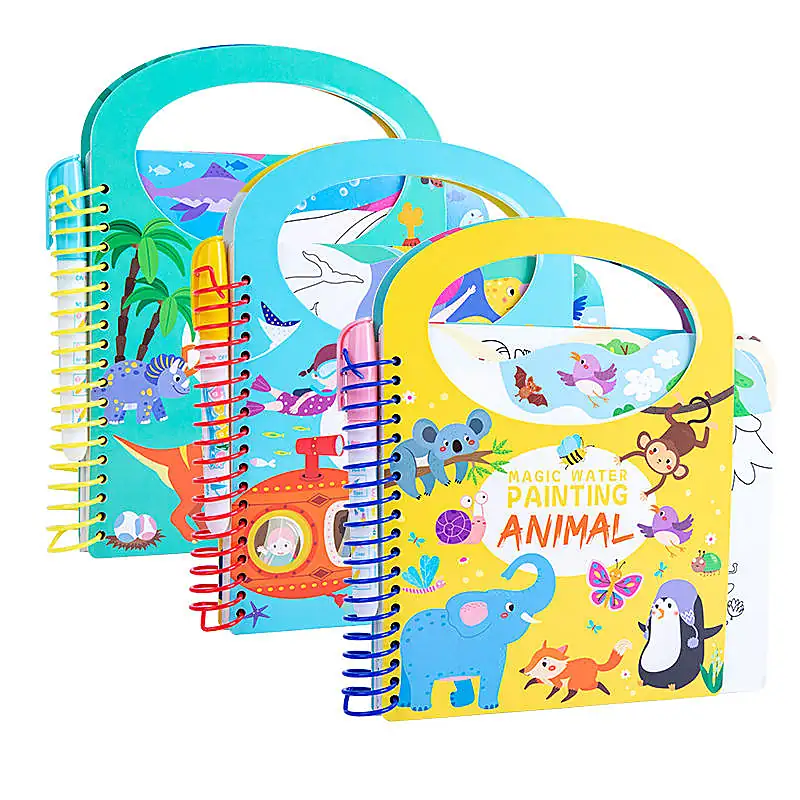Magic Water Painting Book